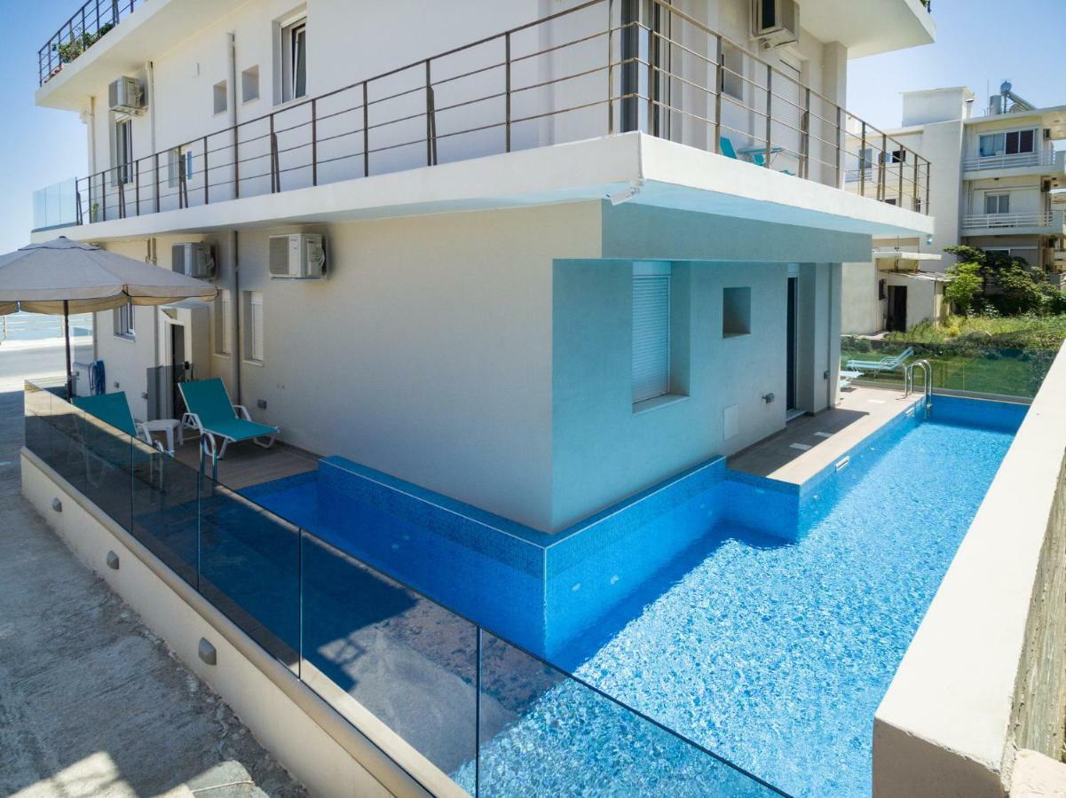 Sonja Beachfront Apartments Kato Daratso Exterior foto